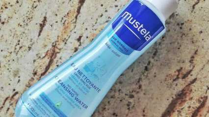 Come usare Mustela No Rinse Cleansing Water? Recensioni degli utenti del fluido detergente Mustela