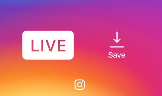 Instagram offre la possibilità di salvare video in diretta su un telefono al termine della trasmissione.