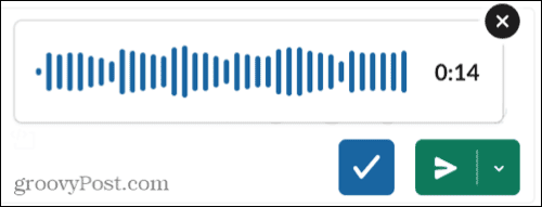 Registrazione audio