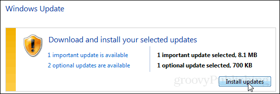 aggiornamento Windows 
