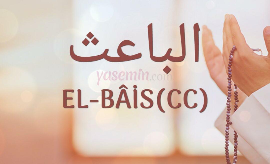 Cosa significa El-Bais (cc) da Esma-ul Husna? Quali sono le sue virtù?