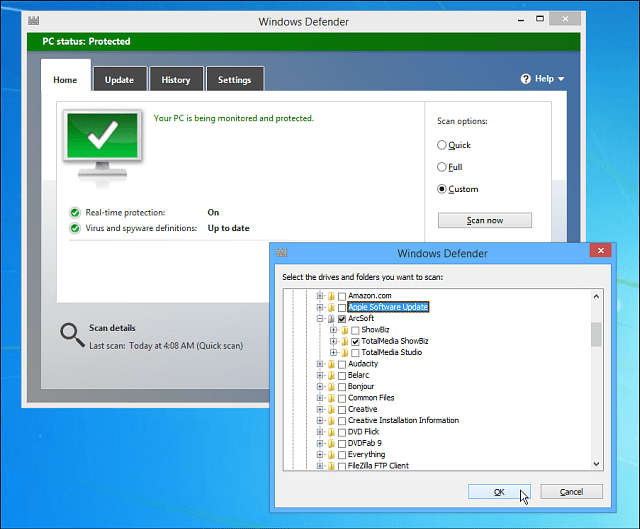 Suggerimento per Windows 8.1: aggiungi Windows Defender al menu contestuale
