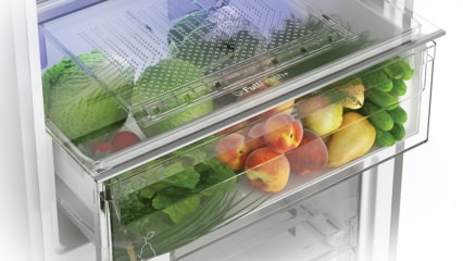 A cosa serve lo scomparto frutta e verdura del frigorifero, come viene utilizzato?