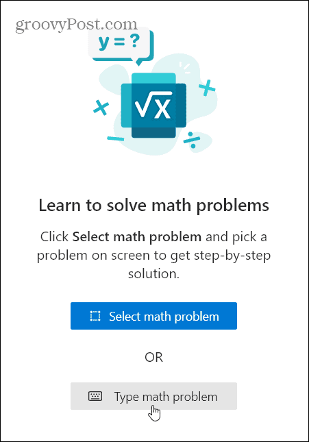 Digitare Math Problem Edge