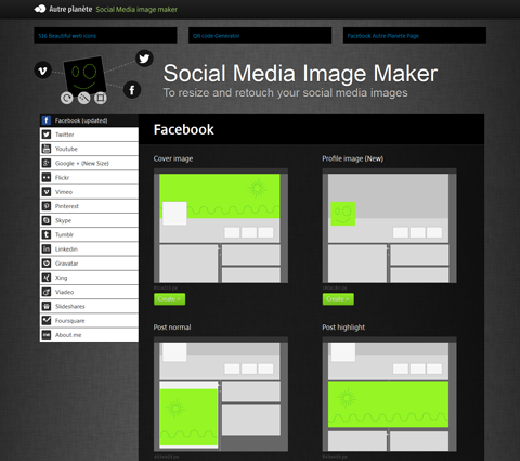 app per la creazione di immagini per social media