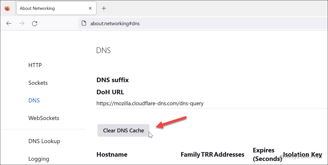 Svuota cache DNS 
