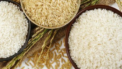 Metodo dimagrante deglutendo il riso