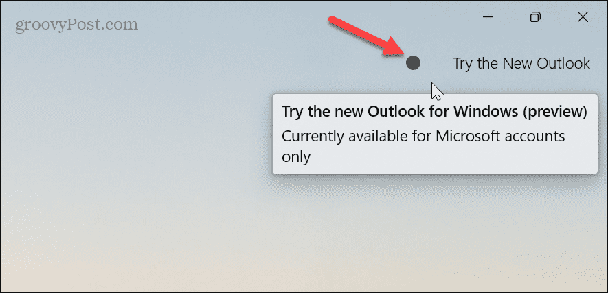 Cambia il nuovo tema dell'app di Outlook