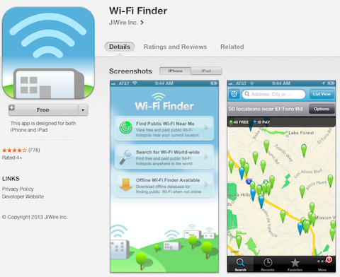 app di ricerca wifi