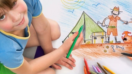 Come insegnare ai bambini a dipingere? Attività acquerellate a casa! Acquarello naturale