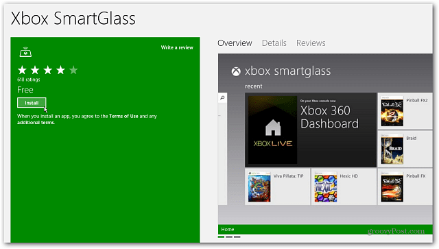 Installa Xbox SmartGlass