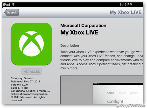 La mia Xbox Live