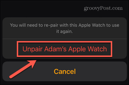 Apple Watch conferma la dissociazione