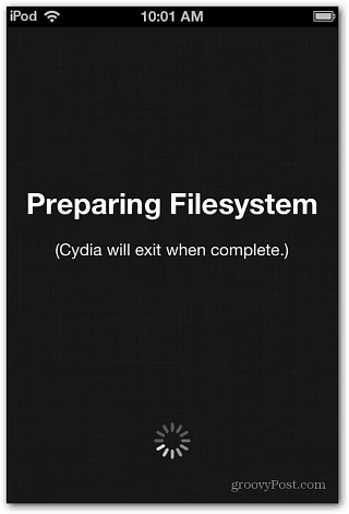 Cydia Preparazione del file system