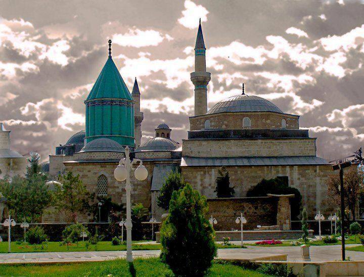 Un altopiano è stato stabilito a Konya per la serie Mevlana.