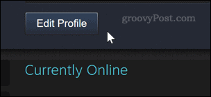 Modifica di un profilo Steam