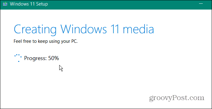 Creazione di Windows 11 Media