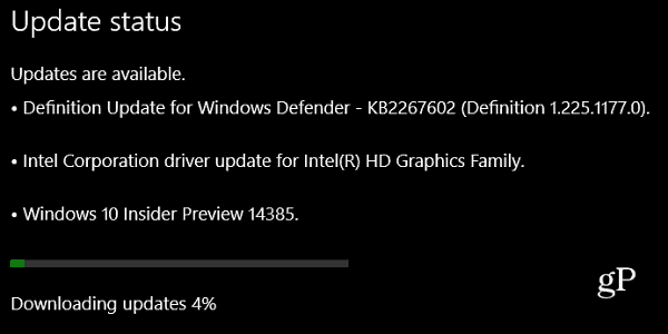 Windows 10 Preview Build 14385 Rilasciato per PC e dispositivi mobili