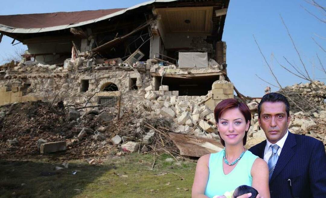 La serie "Zerda" è stata girata! Il palazzo Hurşit Ağa è stato distrutto dal terremoto