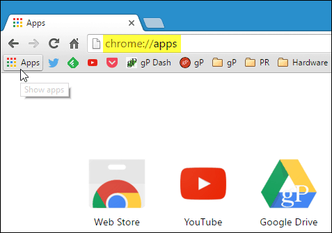 Avvia le app di Chrome