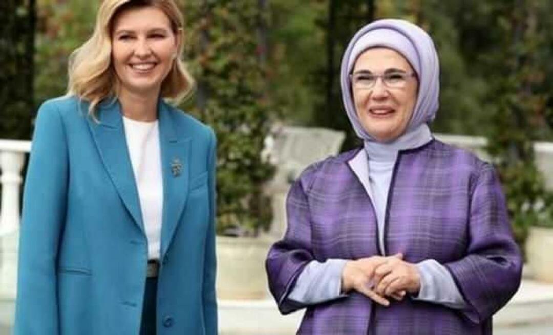 Olena Zelenska è grata alla First Lady Erdoğan per quello che ha fatto per gli orfani ucraini!