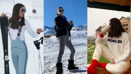 Combinazioni di vacanze invernali con lo stile del dottor Ela di Yasemin Özilhan