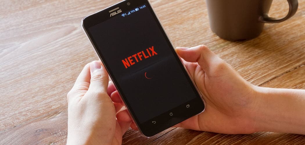 Limitare la quantità di dati utilizzati da Netflix durante la visualizzazione dal telefono