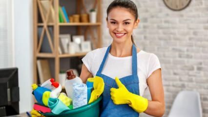 Come rendere facile la pulizia della casa? I trucchi della pulizia della casa in Ramadan