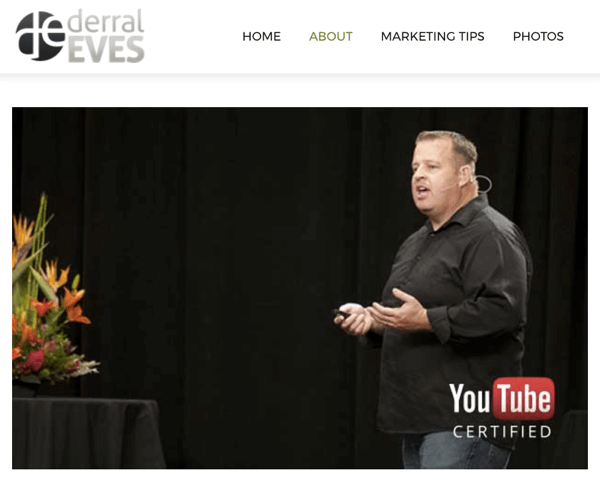 L'agenzia di Derral aiuta a ottimizzare i video di lead generation dei suoi clienti su Google.