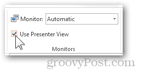 usa la funzione presentatore vista powerpoit 2013 2010 funzionalità estendi display monitor proiettore avanzato