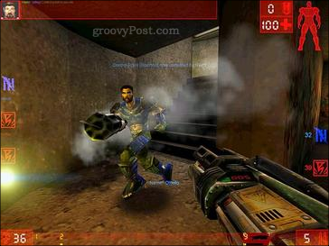 Uno screenshot del gioco originale Unreal Tournament