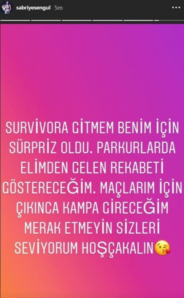 Sabriye Şengül è di nuovo a Survivor!