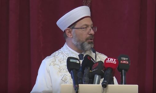 Presidente degli affari religiosi Ali Erbaş