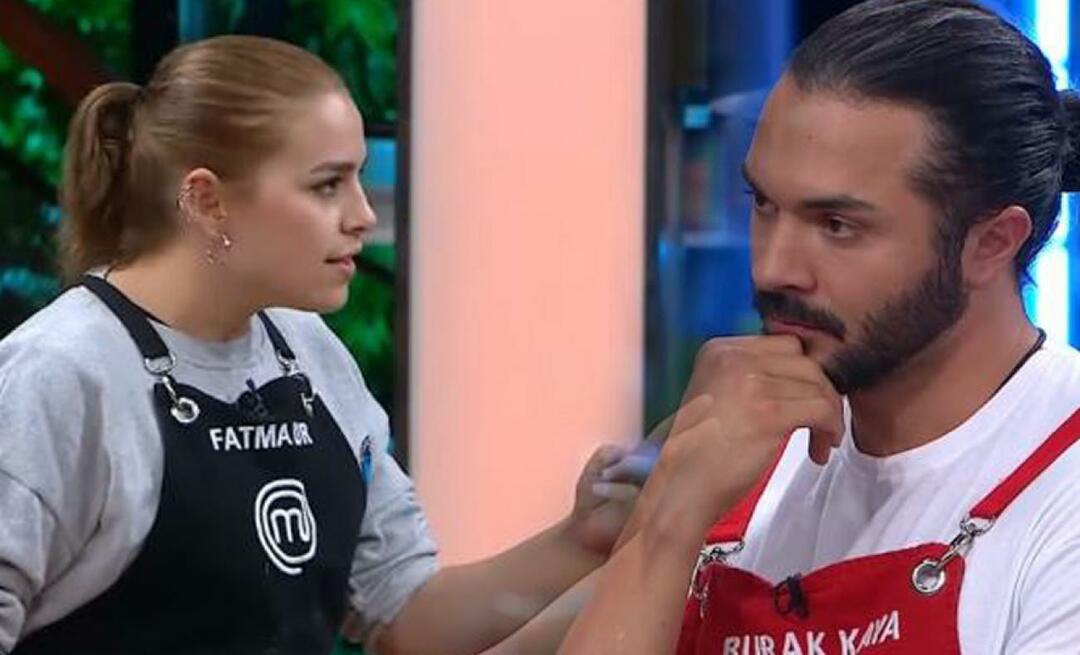 Fatma Nur e Burak Kaya si sono incontrati in MasterChef Turchia: sei così irrispettoso!