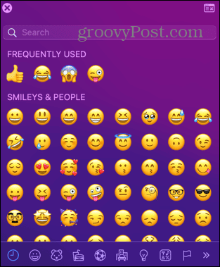 visualizzatore di emoji piccolo per mac