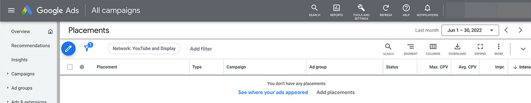 how-to-targeting-youtube-ads-by-placements-channels-google-ads-Insights-step-2