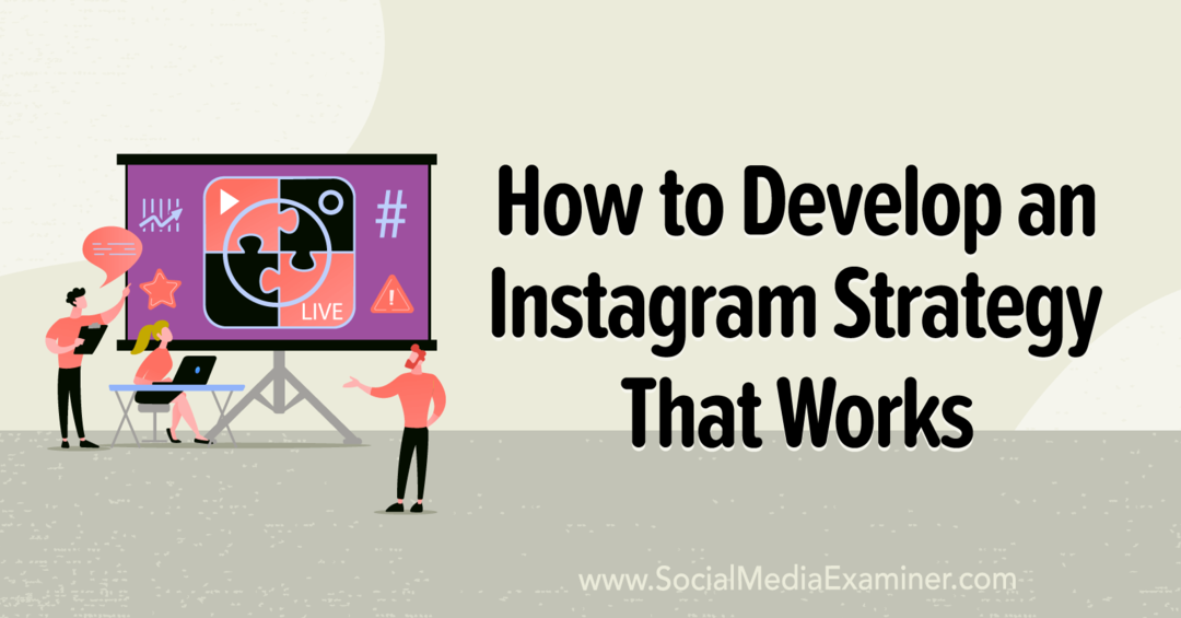Come sviluppare una strategia Instagram che funzioni con gli approfondimenti di Millie Adrian sul podcast di social media marketing.