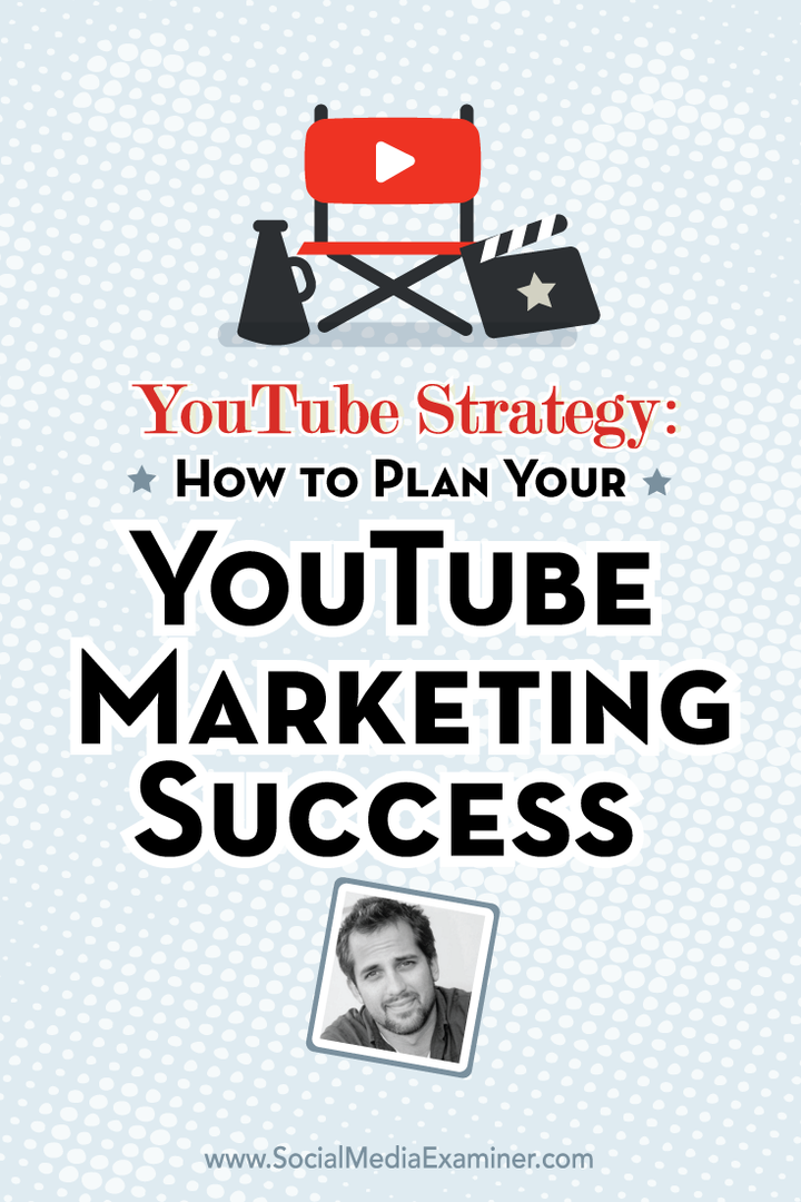 Strategia YouTube: come pianificare il tuo successo di marketing su YouTube: esaminatore di social media