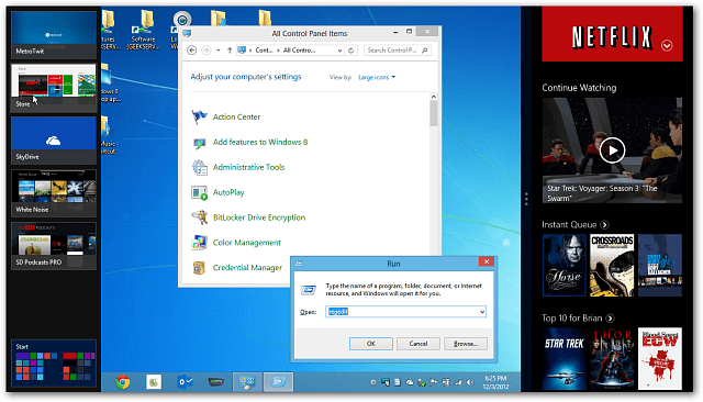 Abilita la funzione Snap di Windows 8 sui monitor a bassa risoluzione