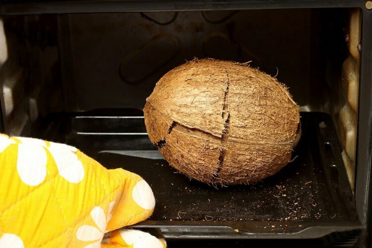Come tagliare la noce di cocco?