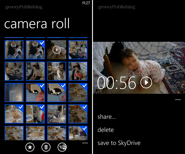 Windows Phone 8: caricamento di foto e video su SkyDrive