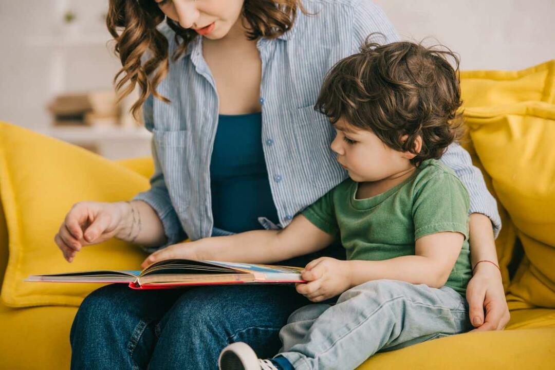 Leggere libri con i bambini