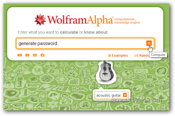 genera password