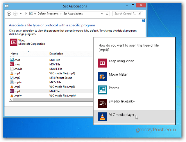Windows 8: Crea video e file musicali aperti in Programmi desktop
