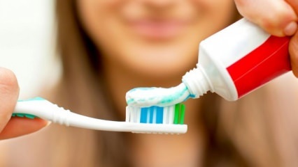 Aree in cui è possibile utilizzare il dentifricio 