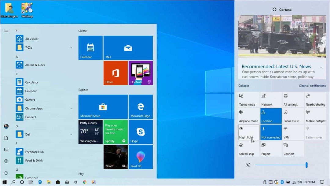 Come attivare il nuovo tema della luce su Windows 10