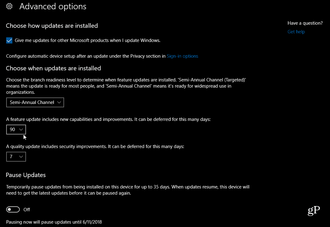 PSA: tenere premuto Aggiornamento su Windows 10 1803 aprile 2018 Aggiornamento