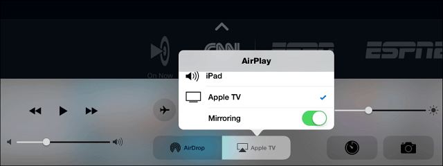 AirPlay su Apple TV