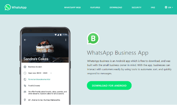 WhatsApp ha lanciato WhatsApp Business, una nuova app che renderà più facile per aziende e clienti connettersi e chattare.