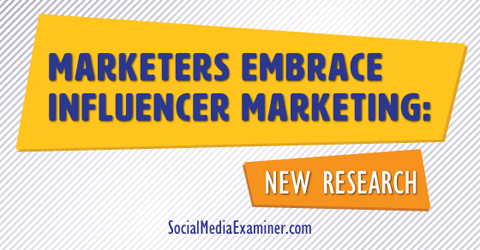 influencer marketing research